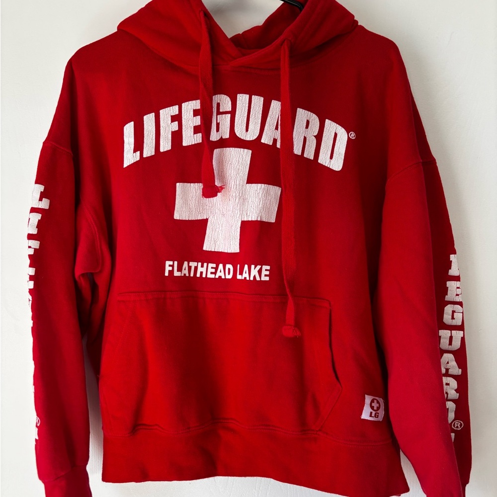 Red Hoodie Sweater
